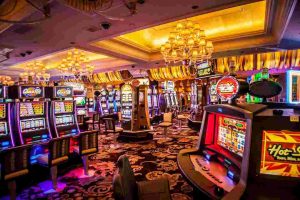 Các máy chơi trò chơi tại The Rich Resort & Casino