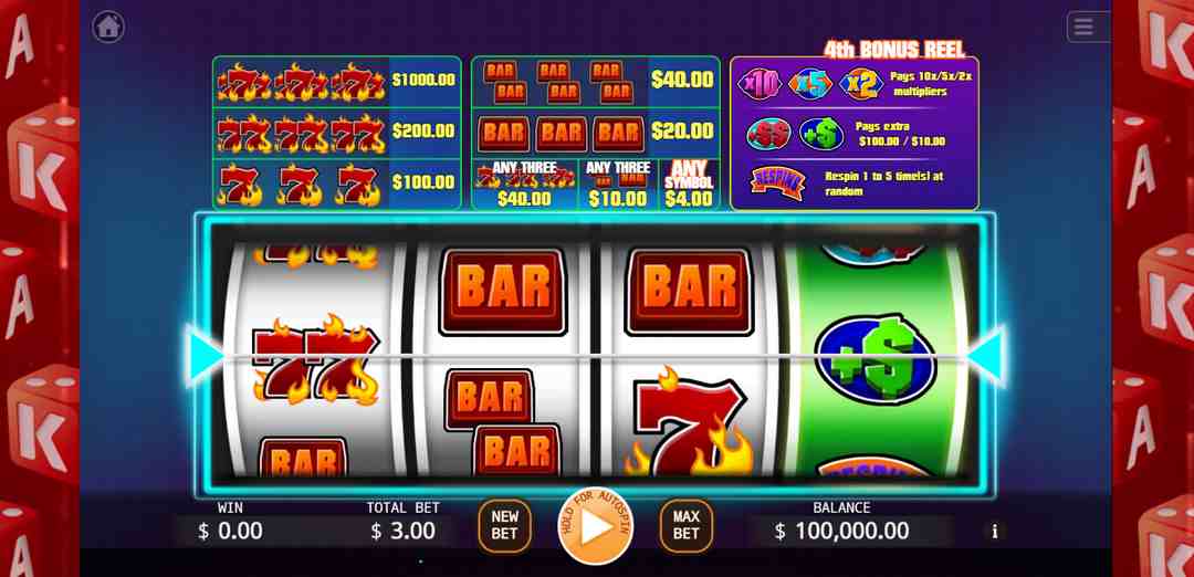 Slot game rất được yêu thích do KA Gaming phát hành